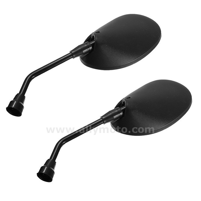 88 Adjustable Degrees Universal Motorcycle Bar End Rear Rearview Mirrors Anti-Glare Handlebar Side@2